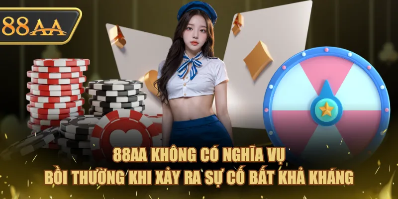 88AA không có nghĩa vụ bồi thường khi xảy ra sự cố bất khả kháng